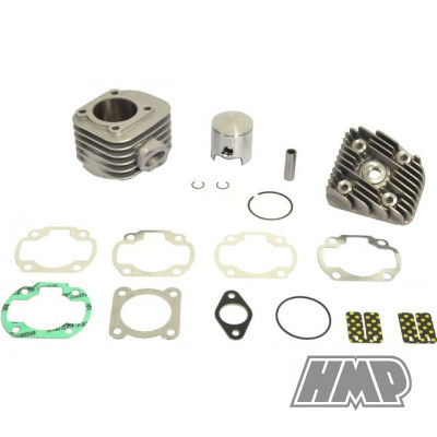 Kit cilindro YAMAHA 50 NEOS / JOG / WHY / APRILIA RALLY / SONIC / SR / BENELLI / BETA / CPI / MALAGUTI CIAK / F10 / F12 / YESTERDAY / MBK MACH / OVETTO / PGO / MINARELLI vertical / diâmetro 47.6 mm / 70 cc / 12 mm / curso original - ATHENA